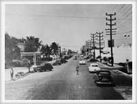 Downtown Surfside, 1950